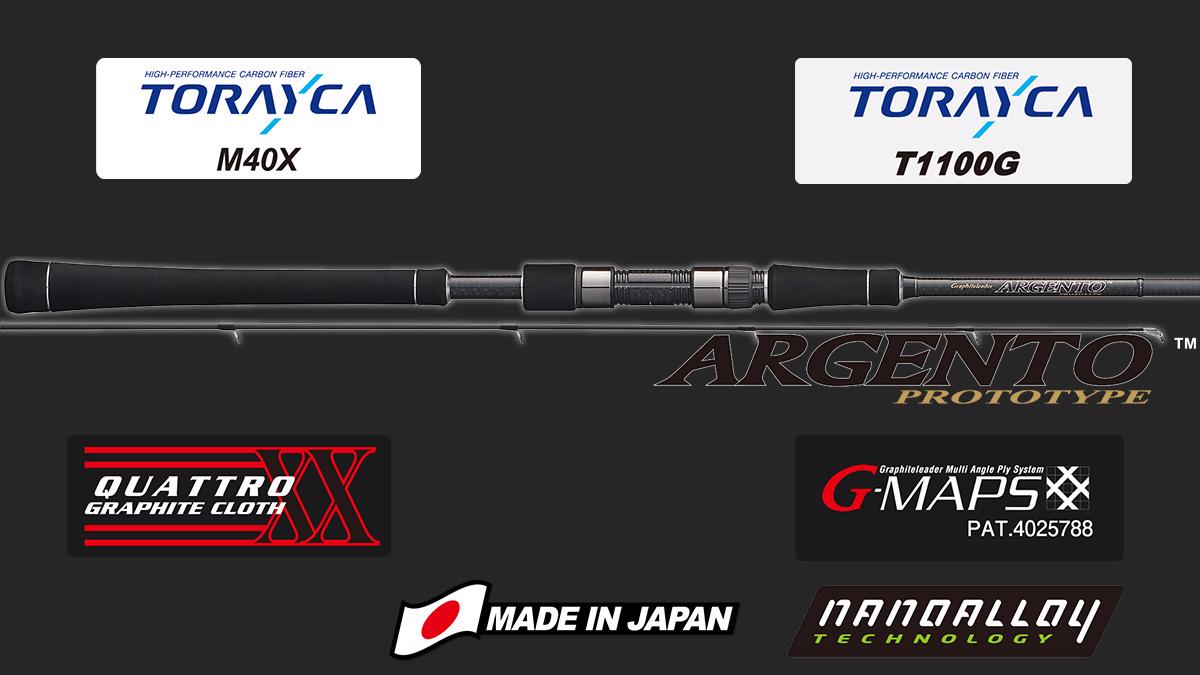 ARGENTO PROTOTYPE GLAPS-942ML 2.85m FAST 28gr - Graphiteleader