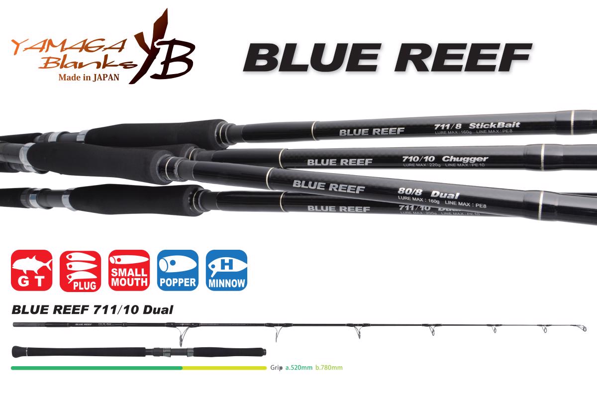 Blue Reef GT 711/10 DUAL 2.47m Max 220gr - Yamaga