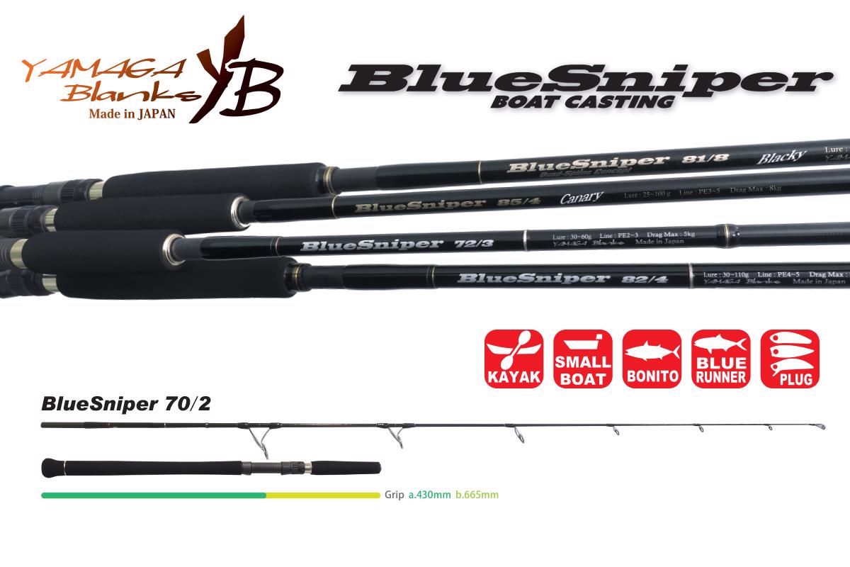 Blue Sniper 70/2 2.14m 20-60gr - Yamaga