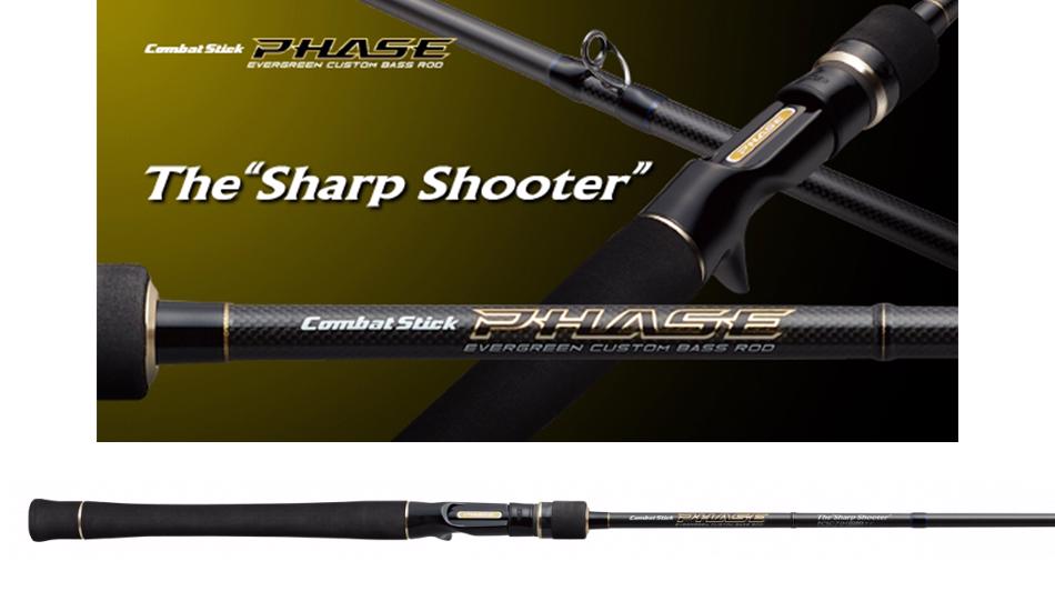 Combat Stick Phase PCSC-71M+ Sharp Shooter Baitcast 216cm 7-56gr - Evergreen