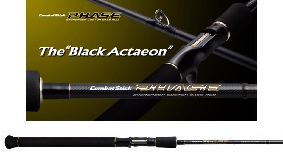 Combat Stick Phase PCSC-74X Black Actaeon Baitcast 223cm 14-112gr - Evergreen