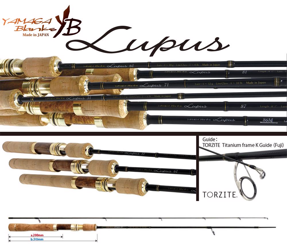 Lupus 81 2.47m 5-28gr Fuji Titanium Torzite - Yamaga