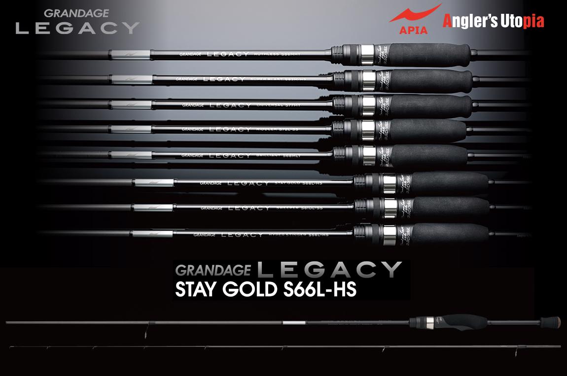 Grandage Legacy Stay Gold S66L-HS 1.98m 0.3-10gr - Apia