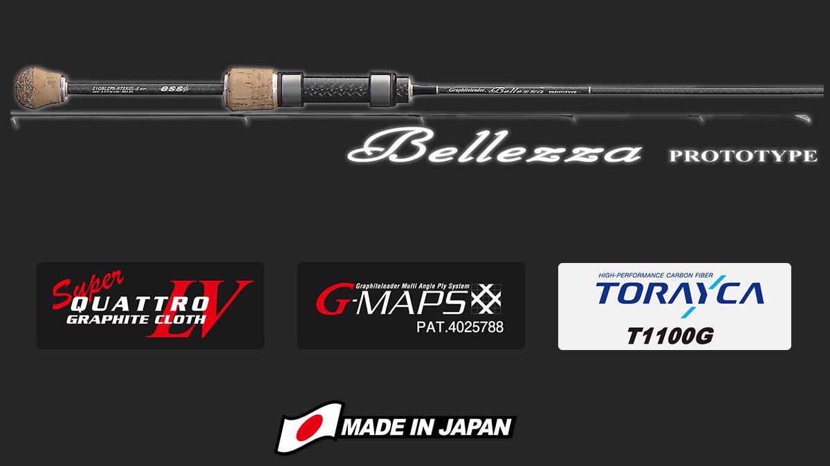 BELLEZZA PROTOTYPE 21GBLZPS-612UL-T FAST 1.85m 1-6gr Ultra Light - Graphiteleader