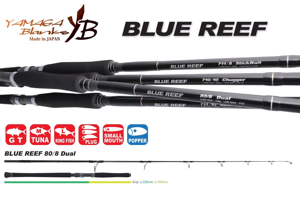 Blue Reef GT 80/8 DUAL 2.495m Max 160gr - Yamaga