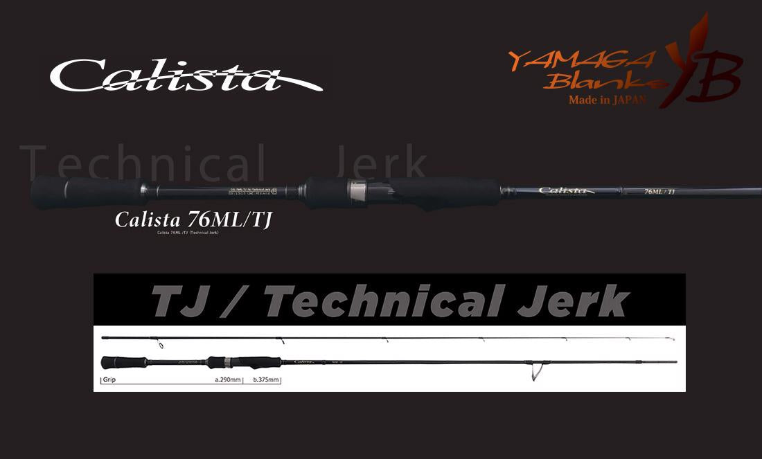 Calista 76ML/TJ TECHNICAL JERK 2.293m 20gr Fuji Titanium Torzite - Yamaga