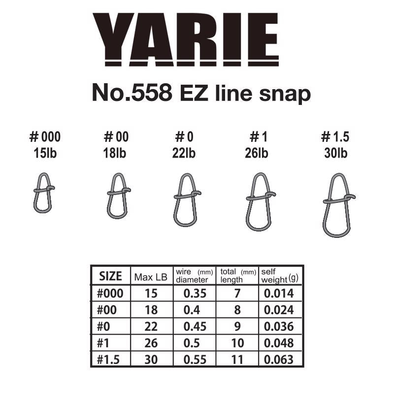 558 Ez line snap - Yarie