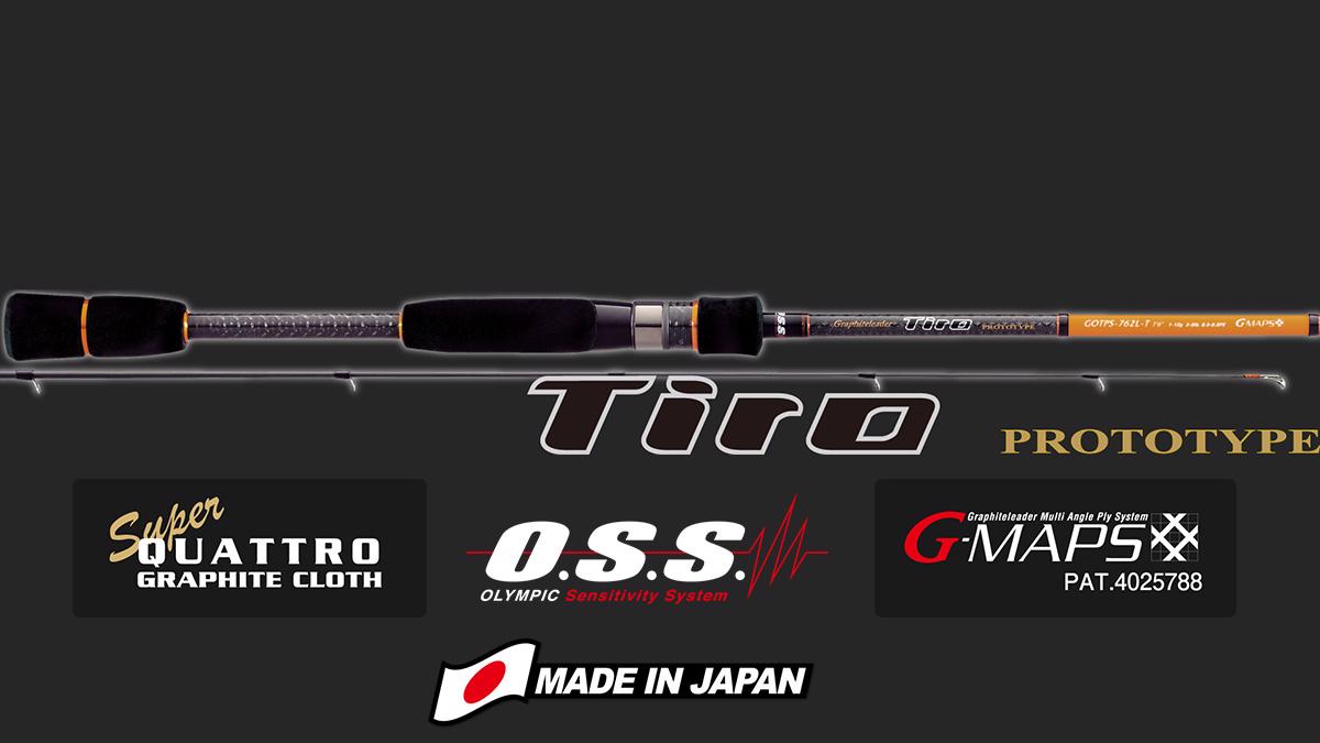 TIRO PROTOTYPE GOTPS-842ML-T R-FAST 2.55m 4-24gr Medium Light - Graphiteleader