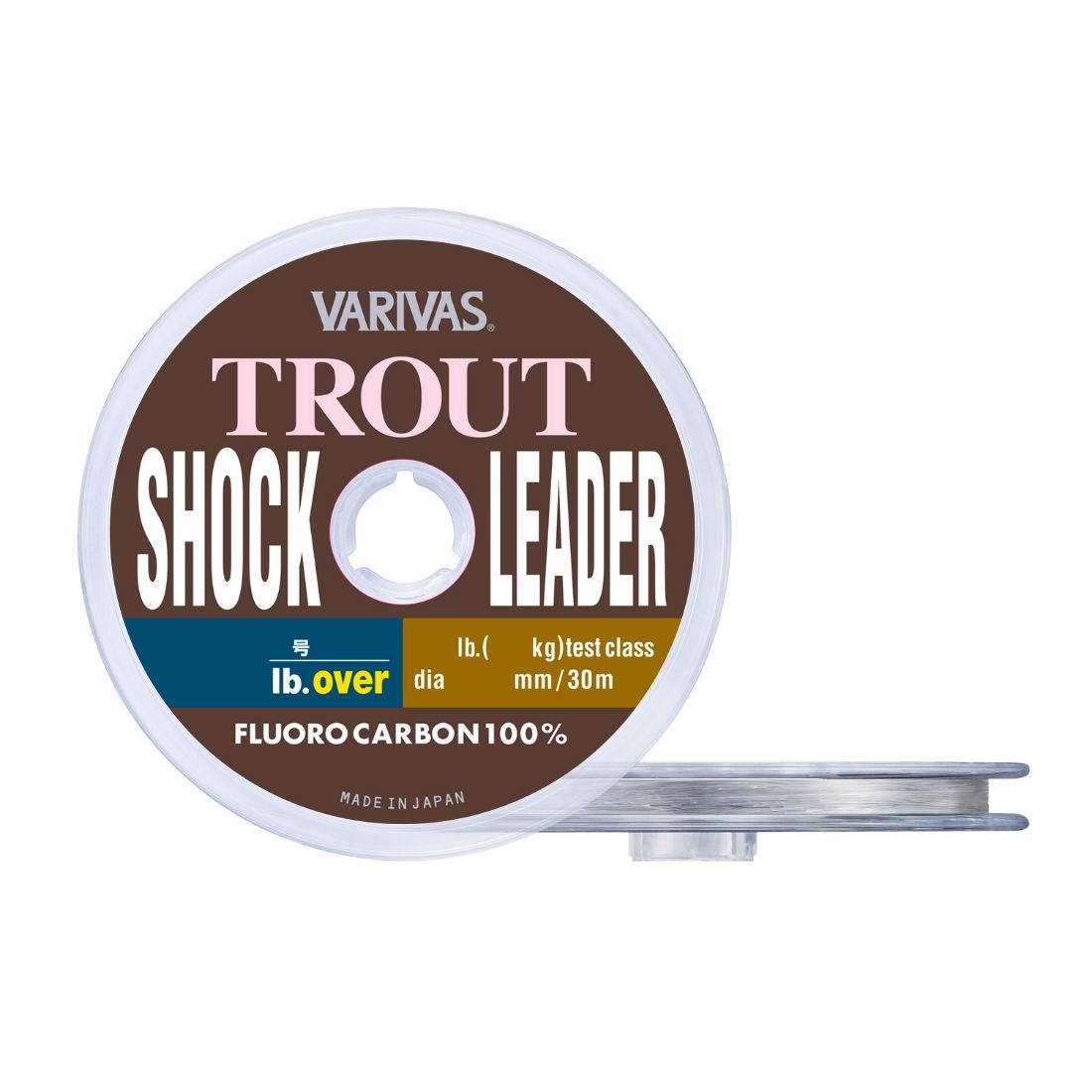 Trout Shockleader Fluorocarbon 30m - Varivas