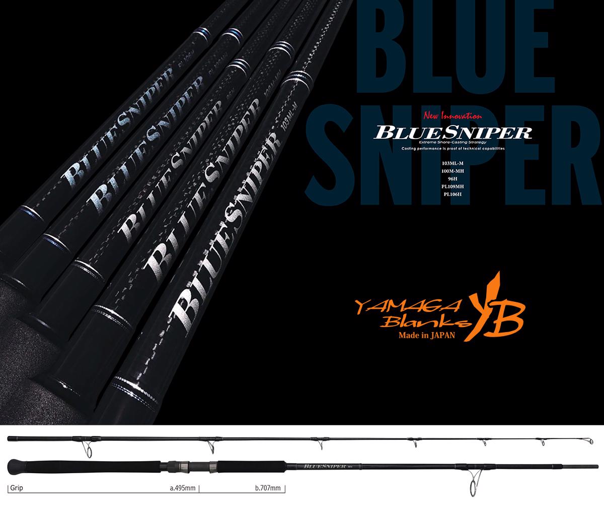 Blue Sniper 96H 2.92m Max 150gr - Yamaga